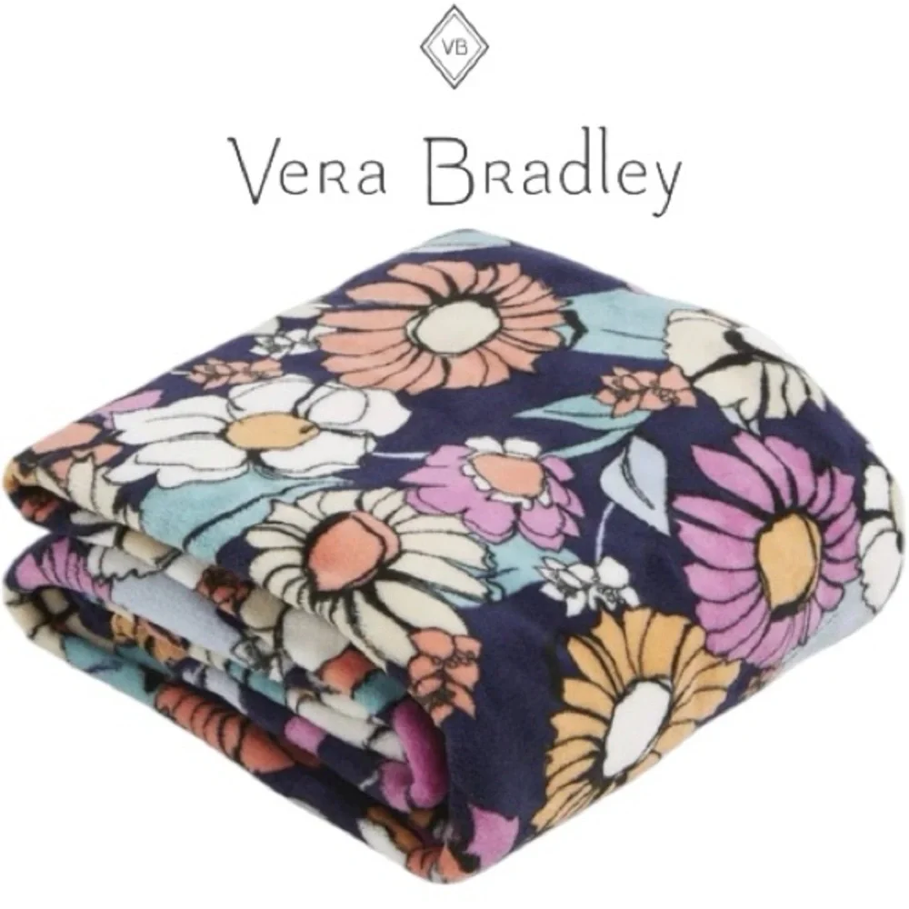 NWT Vera Bradley Throw Blanket 50x80 Santa Fe Sun